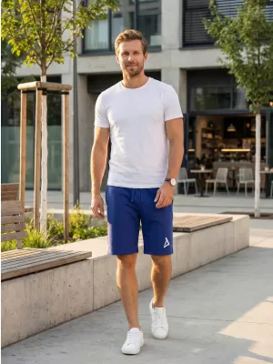 Pánske šortky ALTISPORT ALM002611 KRÁĽOVSKÁ MODRÁ