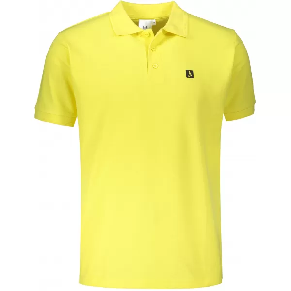  Pánske tričko s golierom ALTISPORT CARRYOVER ALM065203 CITRÓN 