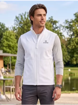 Pánska softshellová vesta ALTISPORT ALM006517 BIELA