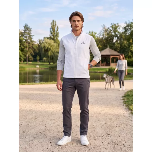  Pánska softshellová vesta ALTISPORT ALM006517 BIELA 