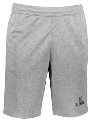 Pánske šortky ALTISPORT ALM006612 TMAVO ŠEDÝ MELÍR