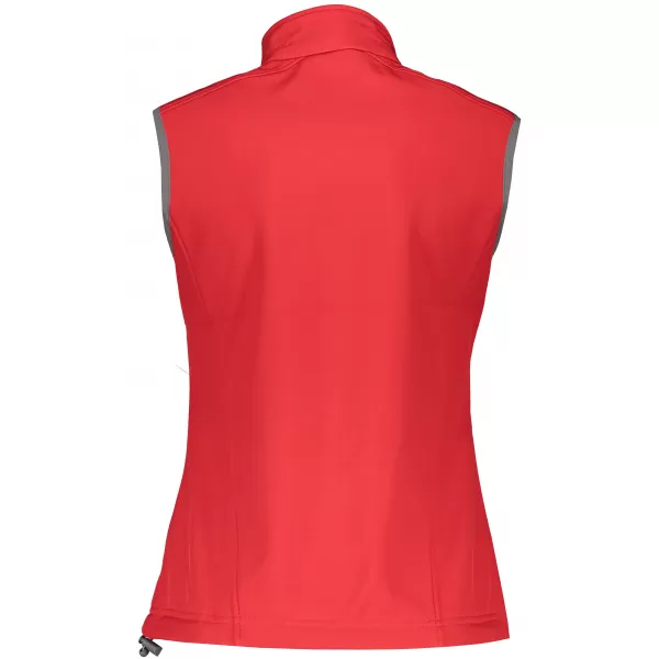  Dámska softshellová vesta ALTISPORT ALW056516 ČERVENÁ 