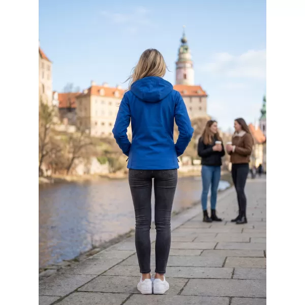  Dámska softshellová bunda ALTISPORT ALW056521 KRÁĽOVSKÁ MODRÁ 