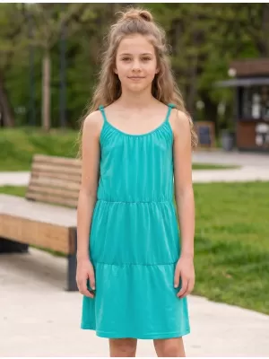 Dievčenské šaty SAM 73 COURTNEY GZ 529 ZELENÁ NEON