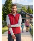 Pánska softshellová vesta ALTISPORT ALM006517 ČERVENÁ