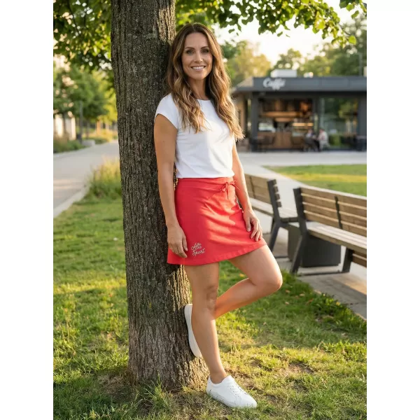  Dámska sukňa ALTISPORT ALW056604 ČERVENÁ 