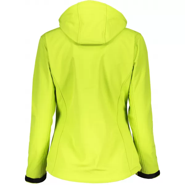  Dámska softshellová bunda ALTISPORT ALW056521 limetkovú 