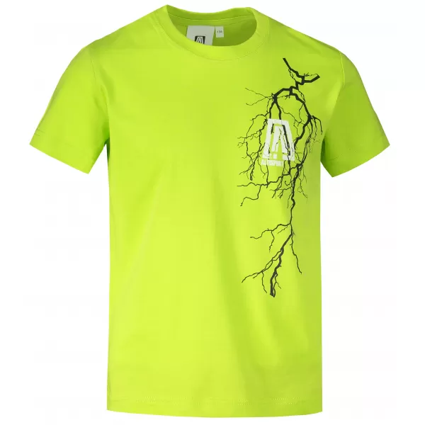  Detské tričko ALTISPORT ALK027138 limetkovú 