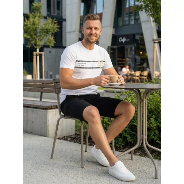  Pánske šortky ALTISPORT ELOF MPAT527 ČIERNA 
