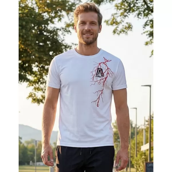  Pánske funkčné tričko ALTISPORT CARRYOVER ALM027124 BIELA 