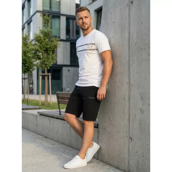  Pánske šortky ALTISPORT ELOF MPAT527 ČIERNA 