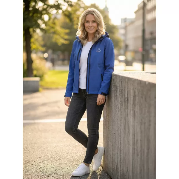  Dámska softshellová bunda ALTISPORT ALW056521 KRÁĽOVSKÁ MODRÁ 