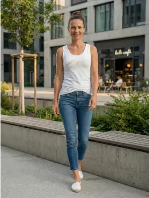 Dámske tielko ALTISPORT LUCIA LTST775 BIELA