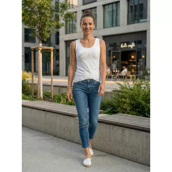  Dámske tielko ALTISPORT LUCIA LTST775 BIELA 