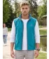 Pánska softshellová vesta ALTISPORT ALM006517 TMAVÝ TYRKYS