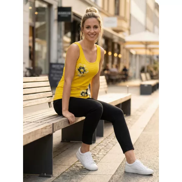  Dámské tílko ALTISPORT CARRYOVER ALW016136 ŽLUTÁ 