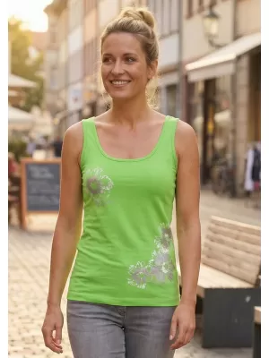 Dámské tílko ALTISPORT CARRYOVER ALW016136 APPLE GREEN