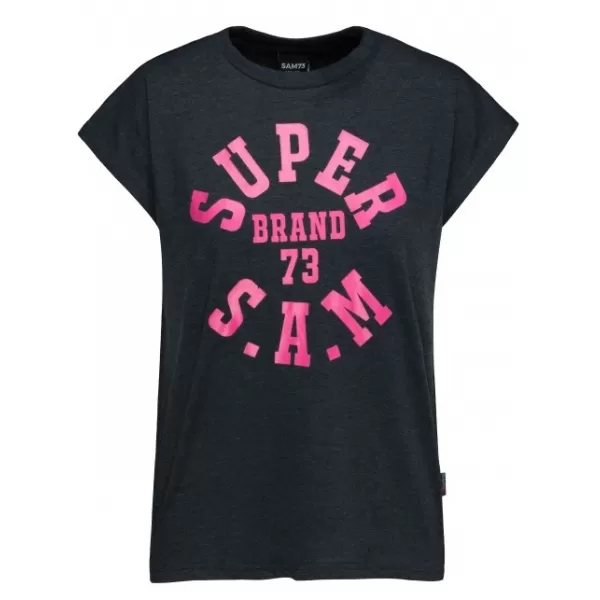  Dámske tričko s krátkym rukávom SAM 73 ROBYN WT 814 čierna 