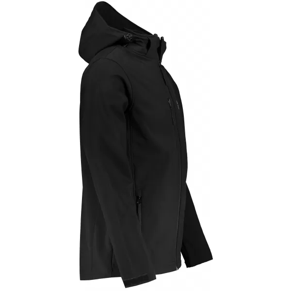  Pánska softshellová bunda ALTISPORT ALM006522 ČIERNA 