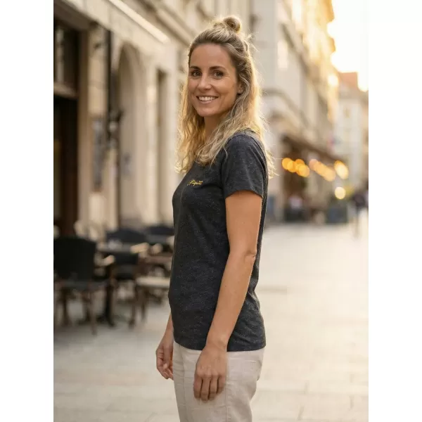  Dámske tričko ALTISPORT Risto LTST769 BÉŽOVÁ 