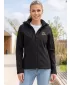 Dámska softshellová bunda ALTISPORT ALW056521 ČIERNA