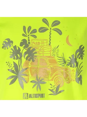 Detské tričko ALTISPORT ALK059138 limetkovú