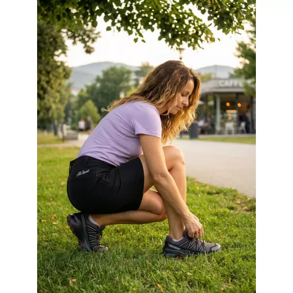  Dámske nohavice ALTISPORT Neis LPAT509 ČIERNA 