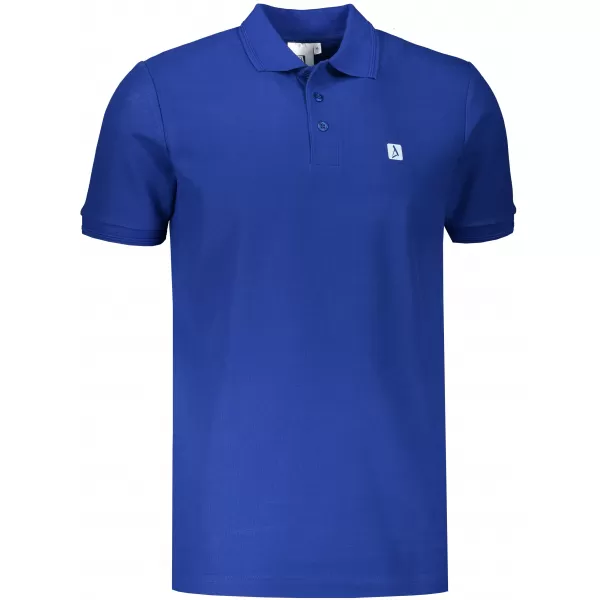  Pánske tričko s golierom ALTISPORT CARRYOVER ALM065203 KRÁĽOVSKÁ MODRÁ 