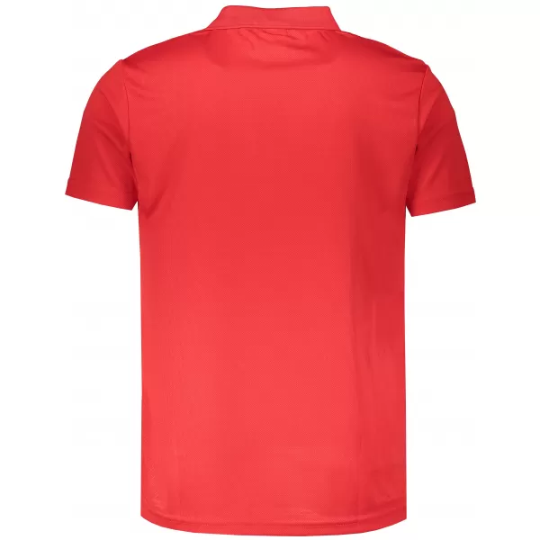  Pánske funkčné tričko s golierom ALTISPORT ALM006217 ČERVENÁ 