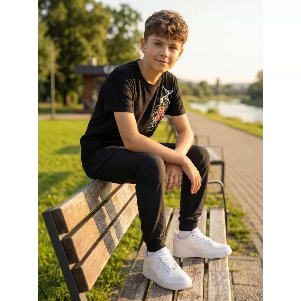  Detské tričko ALTISPORT ALK027138 ČIERNA 