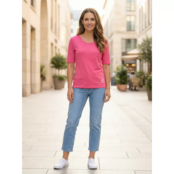  Dámske tričko s 3/4 rukávom ALTISPORT ARICA LTST772 FIALOVÁ 