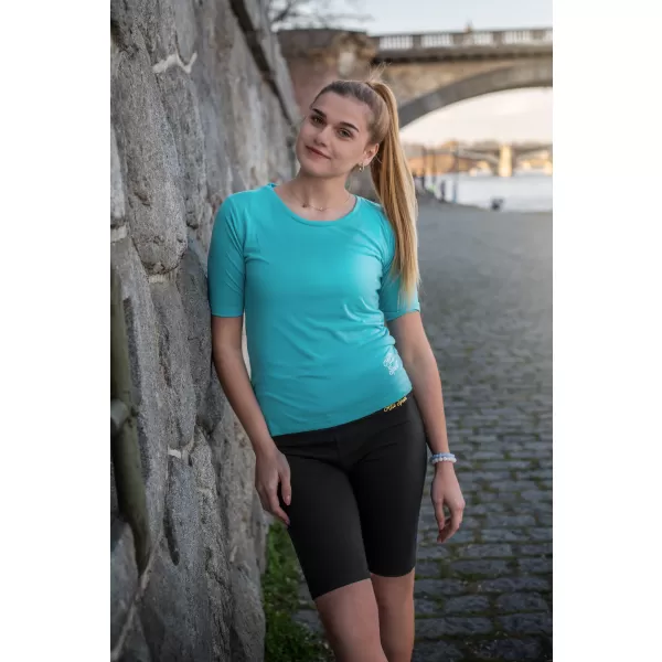  Dámske šortky ALTISPORT Garko LPAT530 ČIERNA 