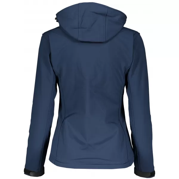  Dámska softshellová bunda ALTISPORT ALW056521 NÁMORNÁ MODRÁ 