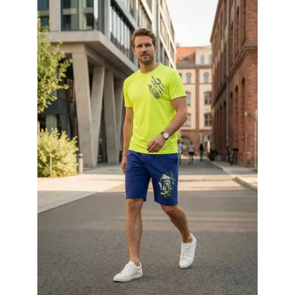  Pánske šortky ALTISPORT ALM032611 KRÁĽOVSKÁ MODRÁ 