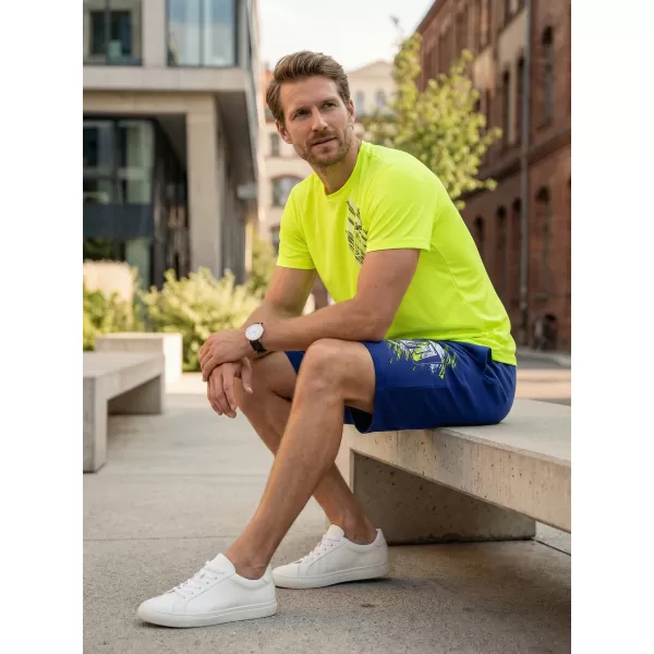  Pánske šortky ALTISPORT ALM032611 KRÁĽOVSKÁ MODRÁ 