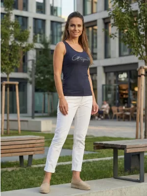 Dámske tielko ALTISPORT LUCIA LTST775 TMAVO MODRÁ