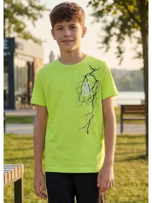 Detské tričko ALTISPORT ALK027138 limetkovú