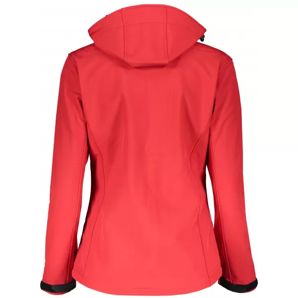  Dámska softshellová bunda ALTISPORT ALW056521 ČERVENÁ 