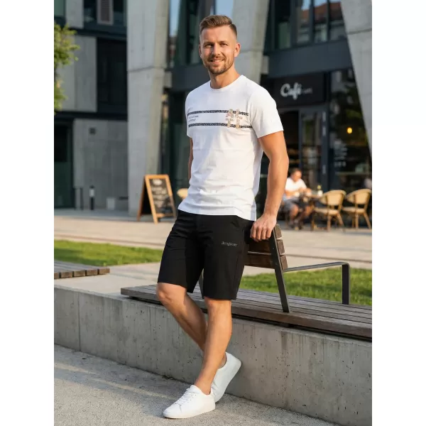 Pánske šortky ALTISPORT ELOF MPAT527 ČIERNA 