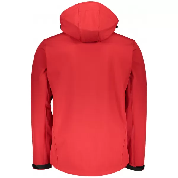  Pánska softshellová bunda ALTISPORT ALM006522 ČERVENÁ 