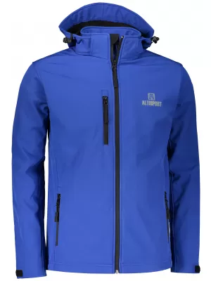 Pánska softshellová bunda ALTISPORT ALM006522 KRÁĽOVSKÁ MODRÁ