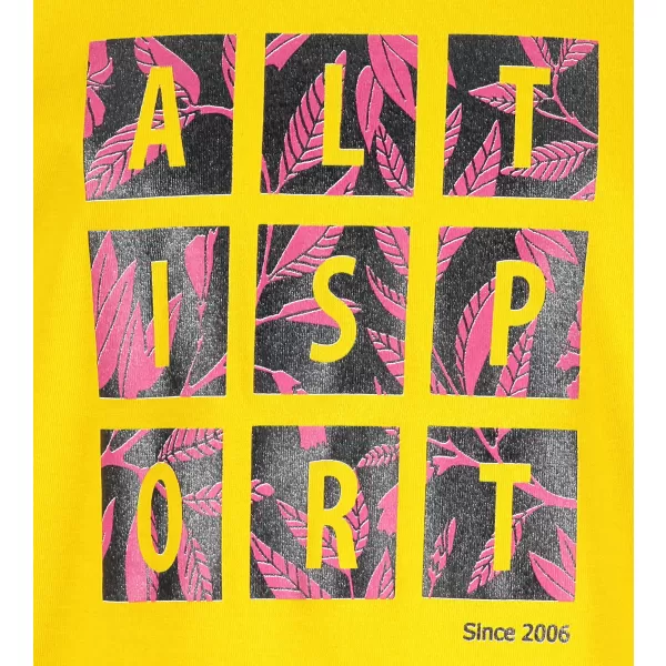  Detské tričko ALTISPORT ALK063138 ŽLTÁ 