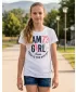 Dievčenské tričko s krátkym rukávom SAM 73 KYLIE GT 549 biela