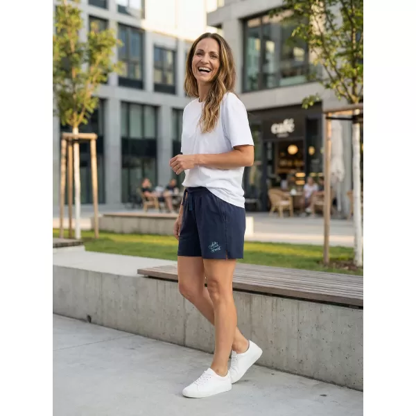  Dámske šortky ALTISPORT AINA LPAT511 TMAVO MODRÁ 