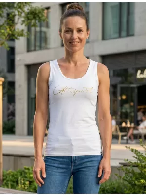 Dámske tielko ALTISPORT LUCIA LTST775 BIELA