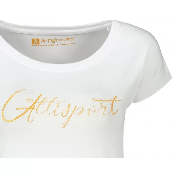  Dámske tričko ALTISPORT Cianna LTST771 BIELA 