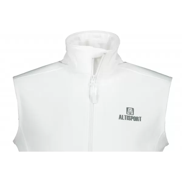  Pánska softshellová vesta ALTISPORT ALM006517 BIELA 