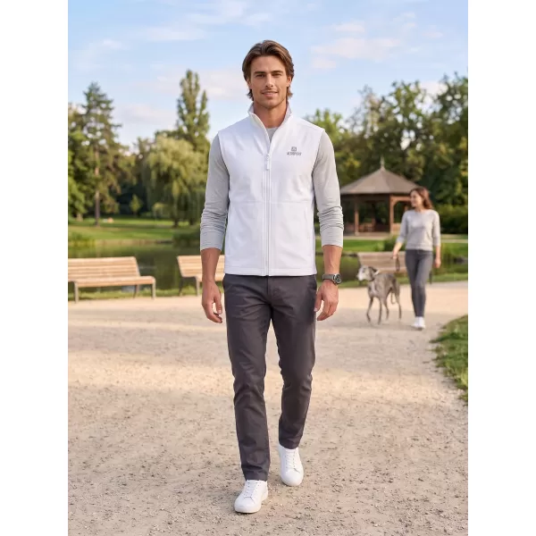  Pánska softshellová vesta ALTISPORT ALM006517 BIELA 