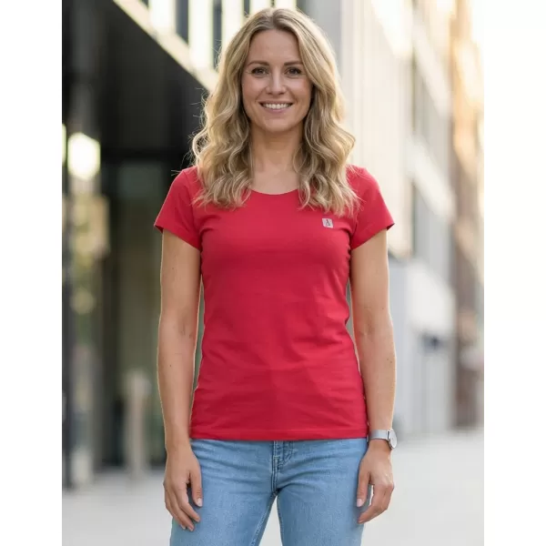  Dámské premium triko ALTISPORT CARRYOVER ALW065154 FORMULA RED 