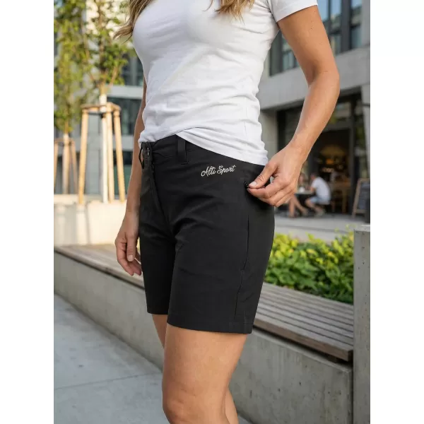  Dámske nohavice ALTISPORT Neis LPAT509 ČIERNA 